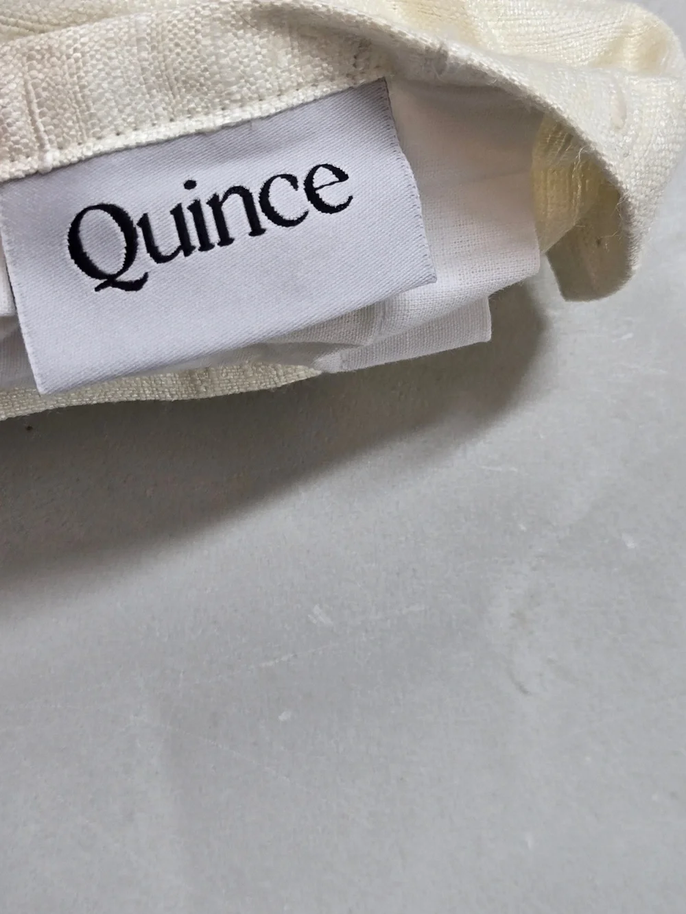 NWT QUINCE Set Of 2 48x84 Raw Silk Curtains Ivory 9027